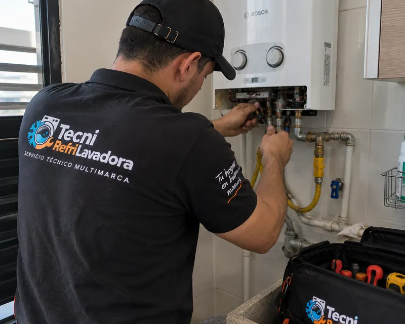 Reparación y mantenimiento de calentadores a gas en Bucaramanga